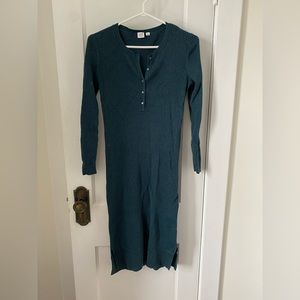 Gap Maternity midi Henley Sweater Dress